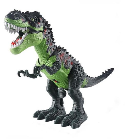 Zabawka Dinozaur Chłopcy T-Rex 37Cm Zieje Ogniem Zolta