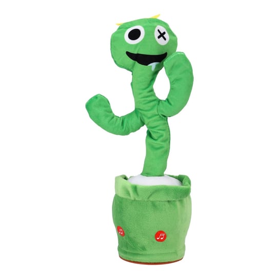 Zabawka Dla Dzieci - Tańcząca I Śpiewająca Maskotka Roblox Rainbow Friends - Zielona HEDO