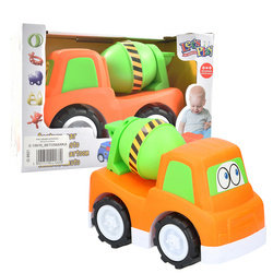 Zabawka Dla Dziecka Betoniarka Z Bębnem Let'S Play Kolor Pomarańczowo Zielony Inna marka
