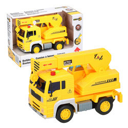 Zabawka Dla Dziecka Ciężarówka Z Dźwigiem Gearbox Kolor Żółty Inna marka