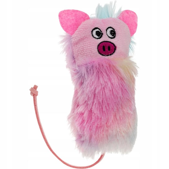 Zabawka dla kota FURRY BALL włochata ŚWINKA PIG Inna marka