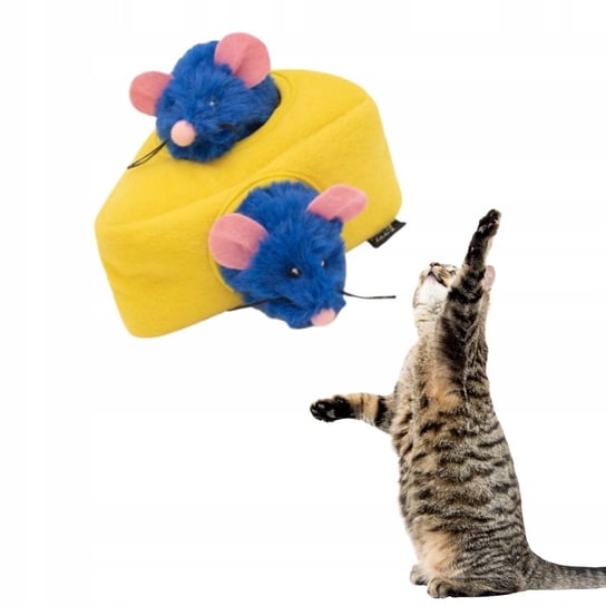 Zabawka dla kota INTERAKTYWNA norka mysz z serem Inny producent