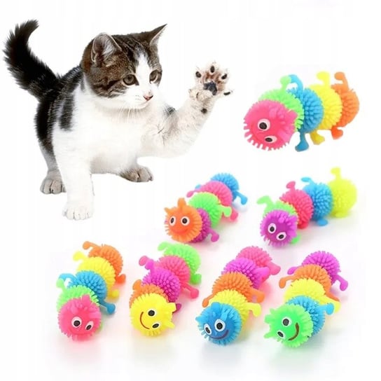 Zabawka dla kota mała gumowa kolorowa Reddy ZOO