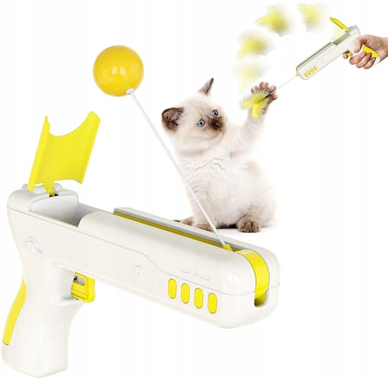 Zabawka dla kota PISTOLET z zabawkami interaktywna Inny producent