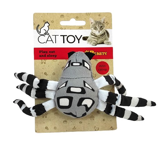 Zabawka dla kota z kocimiętką - szary pająk Inna marka