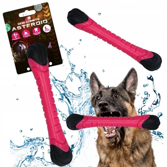 Zabawka dla psa BEZPIECZNY PATYK wodny aport pływający piszczący L (31cm) WesołyPupil