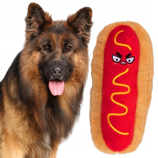 Zabawka dla psa duży HOT-DOG XL maskotka piszcząca Inna marka