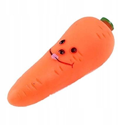 ZABAWKA dla psa gumowa MARCHEWKA carrot piszczące Inny producent