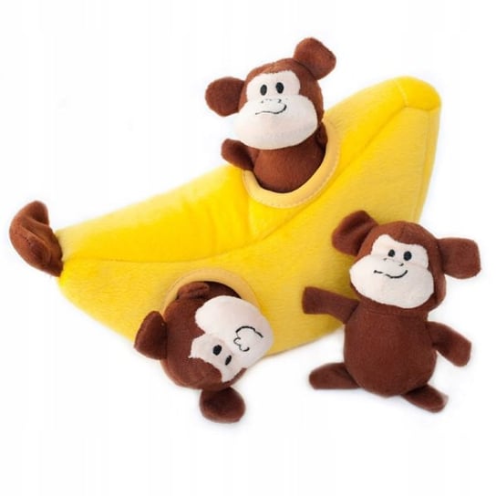Zabawka dla psa INTERAKTYWNA BANAN małpki piszczy Inna marka