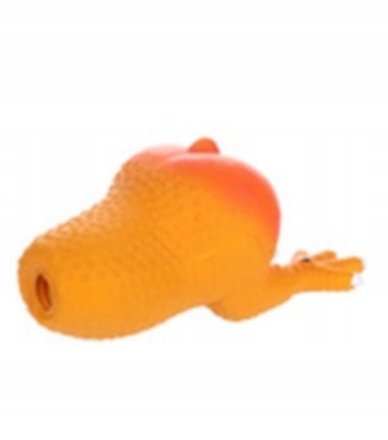 Zabawka dla psa lateksowy tyłek KURY piszczy 18 cm Flamingo