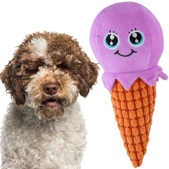 Zabawka dla psa LÓD ICE CREAM maskotka piszczy XL Inna marka
