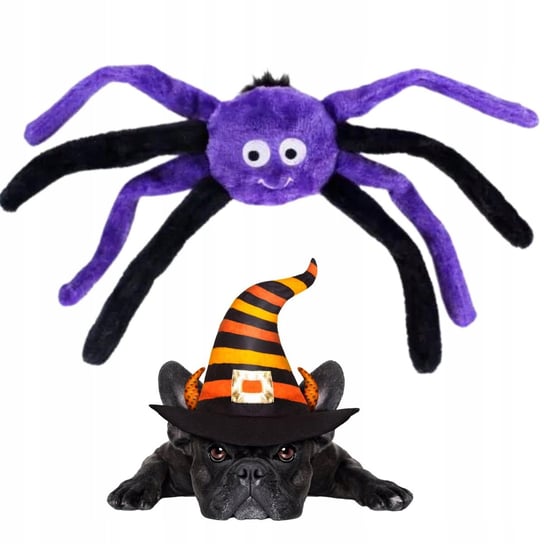 Zabawka Dla Psa Pająk Szeleszczący Na Halloween Maskotka Spider Inna marka