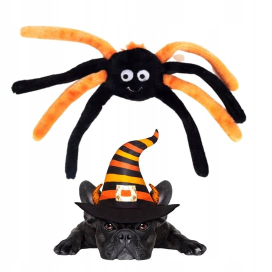Zabawka Dla Psa Pająk Szeleszczący Na Halloween Maskotka Spider Inna marka