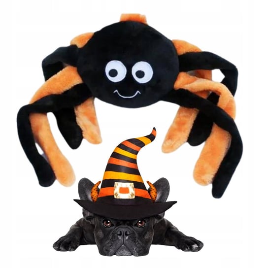 Zabawka Dla Psa Pająk Xl Duży Szeleszczący Na Halloween Maskotka Spider Inna marka