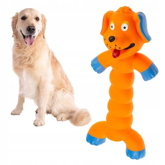 Zabawka dla psa PIESEK lateksowa piszcząca gumowa mocno piszczy DOG Inna marka