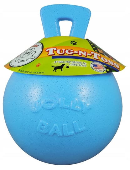 Zabawka dla psa piłka Jolly Tug-n-Toss MOCNA 11cm Jolly Pets