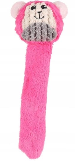 ZABAWKA dla psa pluszowa piszcząca KANUNA 26 cm Flamingo