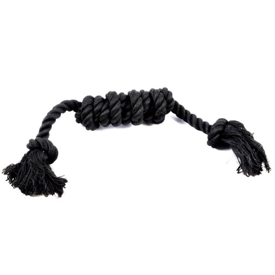 Zabawka dla psa sznur COSY, dwa węzły, 42 cm, czarny Love Story