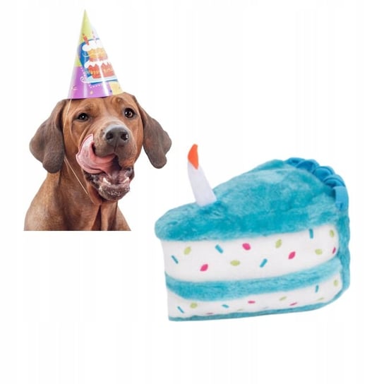 Zabawka dla psa TORT maskotka na urodziny piszczy Inny producent