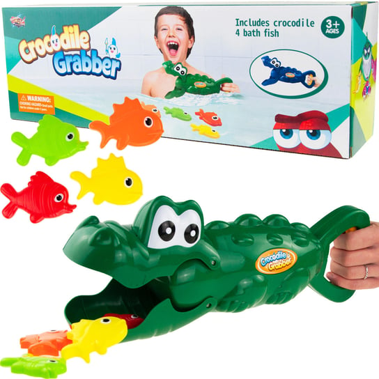 Zabawka Do Kąpieli Na Plażę Łapacz Ryb Krokodyl MARTOM