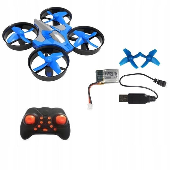 Zabawka dron, zdalnie sterowany z pilotem, niebieski ,,Blue Motion'' Inna marka