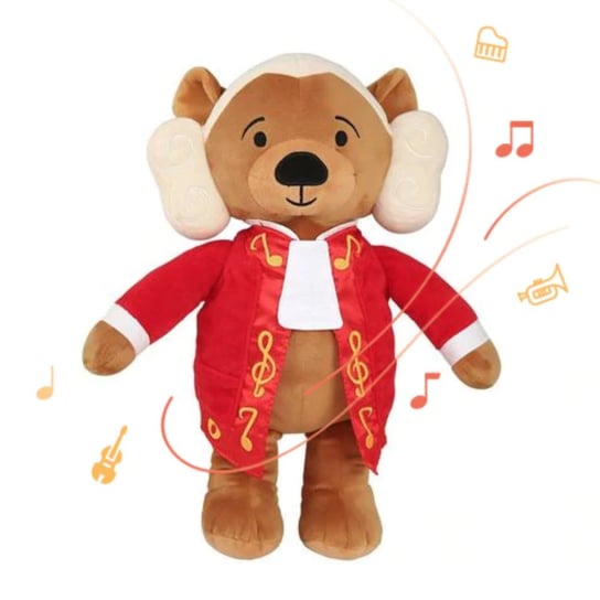 Zabawka Edukacyjna Grająca Muzykę Mozarta - Miś Amadeusz - Mali Wirtuozi Mali Wirtuozi