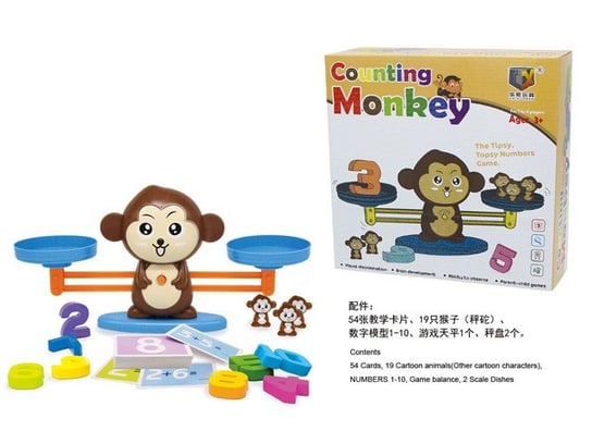 Zabawka Edukacyjna - Waga Małpka Icom