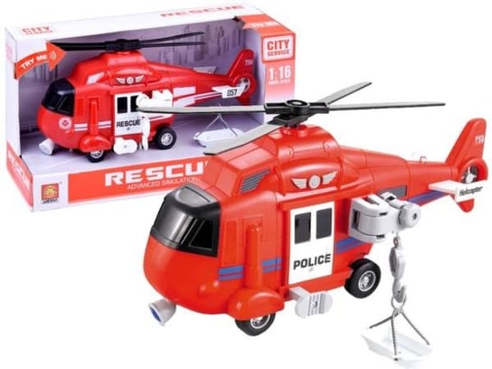 Zabawka Helikopter z dźwiękiem jeździ ZA2432 JOKOMISIADA