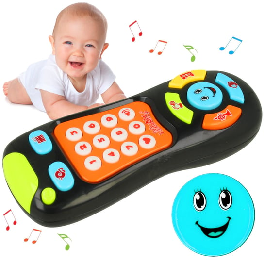 Zabawka Interaktywna Dla Dzieci Pilot Z Muzyką Pomarańczowy X205P elektrostator