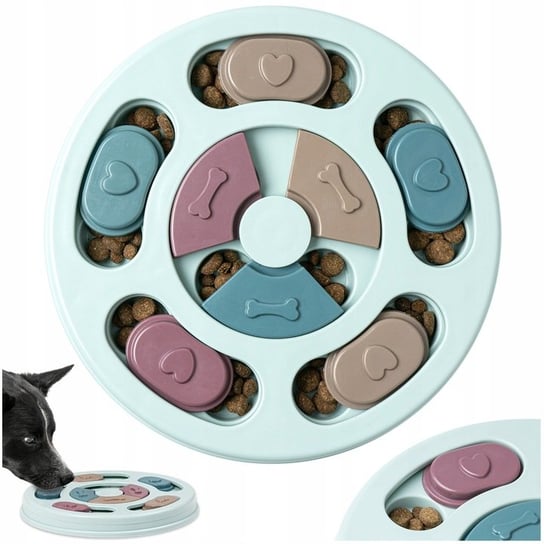 Zabawka Interaktywna Gra Edukacyjna Dla Psa Węch Niebieska MAWE