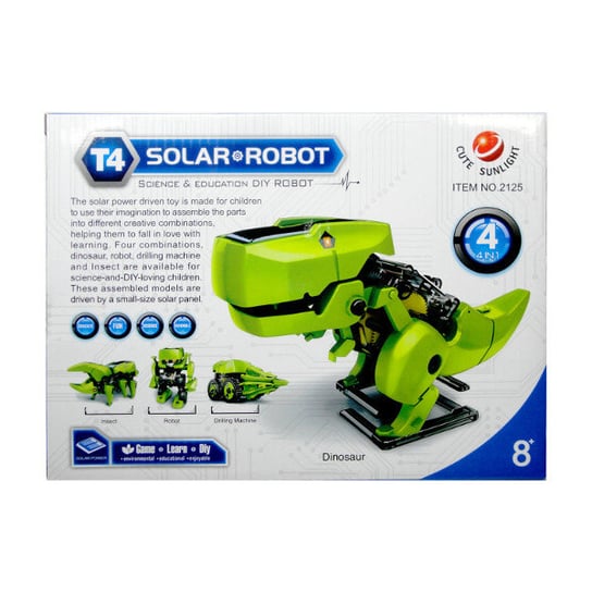 Zabawka interaktywna Robot solar Swede