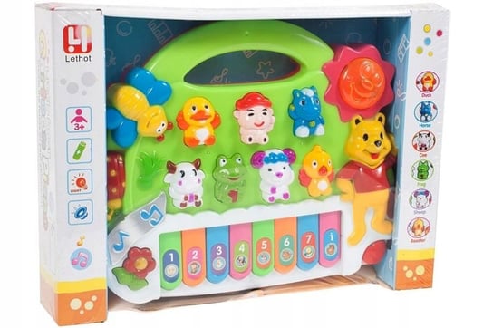 Zabawka organki dla dziecka z odgłosami zwierząt 4765 Pegaz Toys