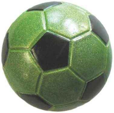 Zabawka piłka football Happet 40mm zielona brokat Happet