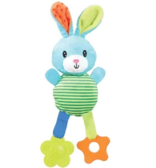 Zabawka pluszowa dla szczeniaka RIO królik kol. Zielony - pluszak dla psa Inny producent