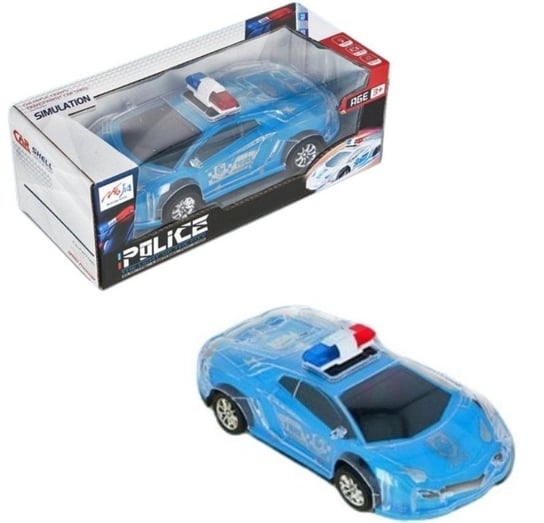 Zabawka samochód policyjny policja na baterie dla chłopca 0247 Gazelo
