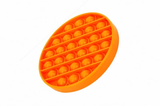 Zabawka Sensoryczna, Pomarańczowy Gniotek Push Pop Bubble. Zabawki Sensoryczne