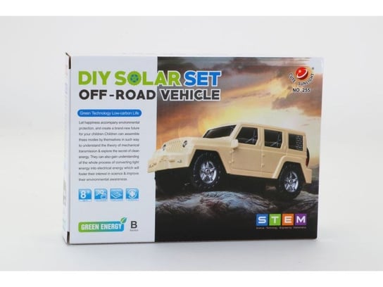 Zabawka Solarna Samochód Auto Off Road - Zestaw Do Samodzielnego Złożenia Zabawkowy Zawrót Głowy