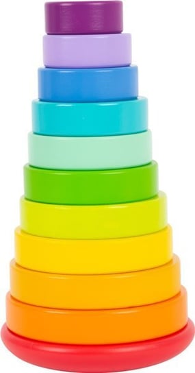 Zabawka Sorter drewniany dla dzieci - Kolorowa wieża small foot design - zabawka dla 2 latka Small Foot Design