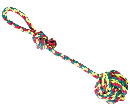 Zabawka szarpak dla psa mocny sznur długi z piłką Inna marka