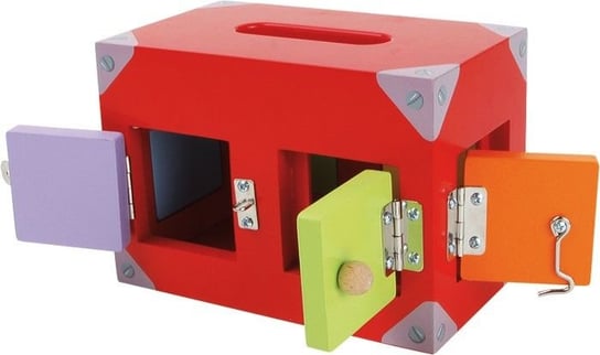 zabawka zręcznościowa Pudełko z zamkami Small Foot Design