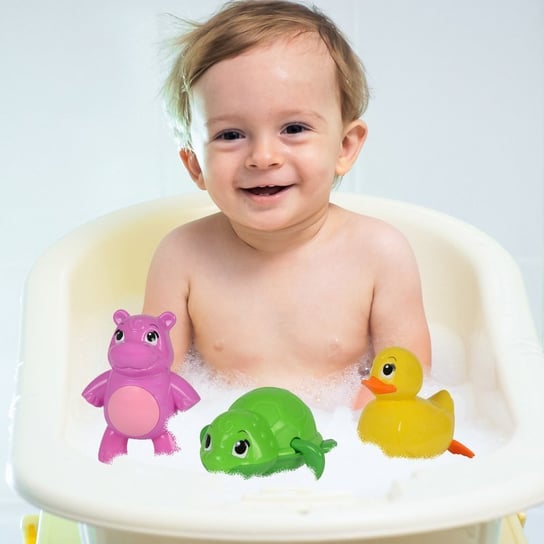 Zabawki Do Kąpieli Dla Dziecka - 3 Zwierzątka ABC Do Wyboru Simba