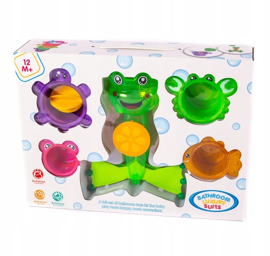 Zabawki Do Kąpieli Kubeczki Przelewowe Żabka Midex