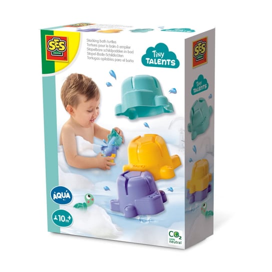 Zabawki do kąpieli żółwie SES Creative - zabawki do wody SES