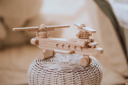 Zabawki drewniane - Helikopter Munia
