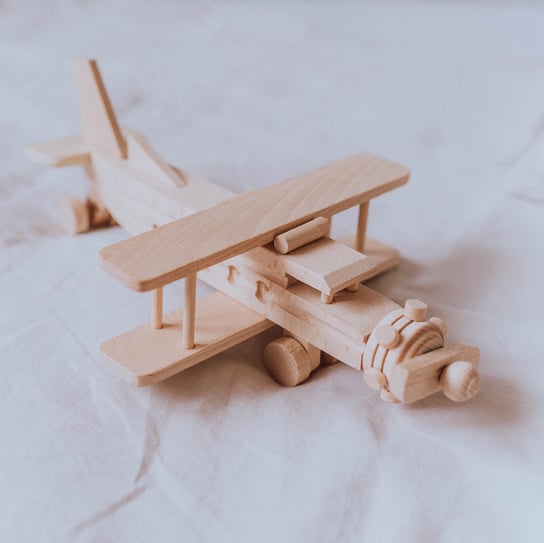 Zabawki drewniane - Samolot Munia