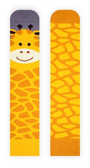 Zabawne Skarpetki Z Żyrafą - Gigi Giraffe - 36-39 Nanushki