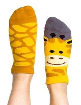 Zabawne Stopki Z Żyrafą - Gigi Giraffe Kids - 23-26 Nanushki