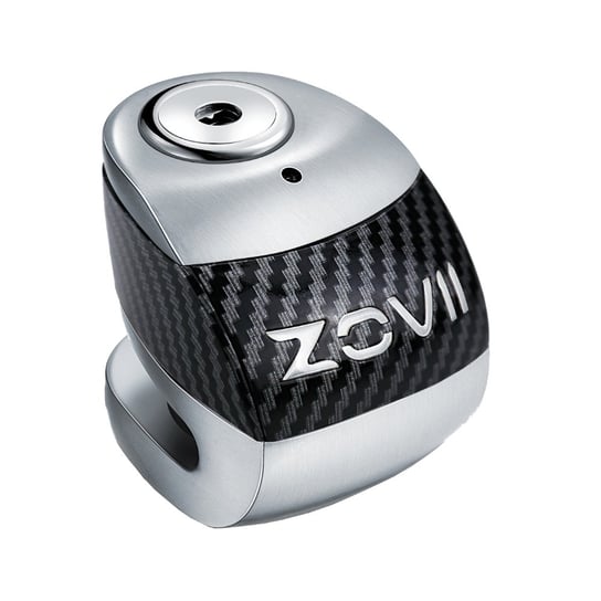 Zabezpieczenie Disc Lock z Alarmem ZOVII ZS6 - Brushed Metal ZOVII