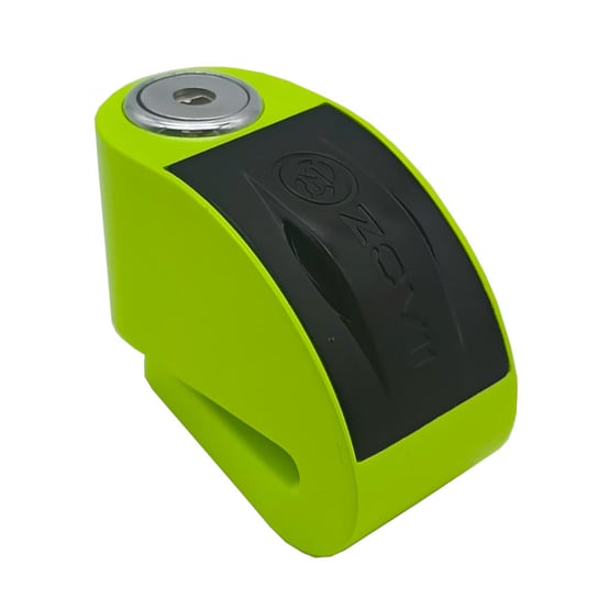 Zabezpieczenie Disc Lock z Alarmem ZOVII ZT6 - Fluo Green ZOVII