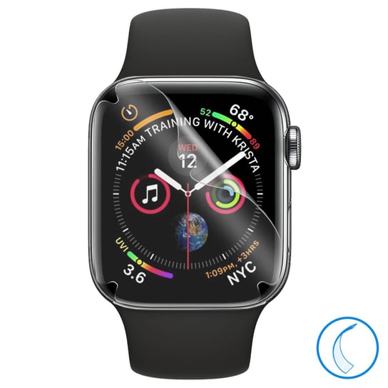 Zabezpieczenie ekranu Apple Watch 44 mm Miękkie, odporne na zarysowania lateksowe zabezpieczenie ekranu Avizar